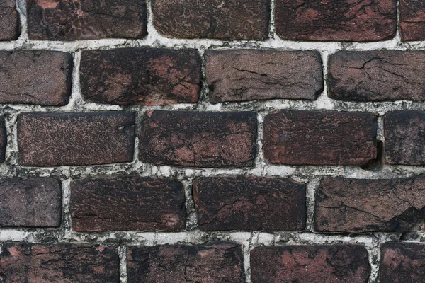 Texture Brown Brick Wall Old Building — Stock Photo, Image
