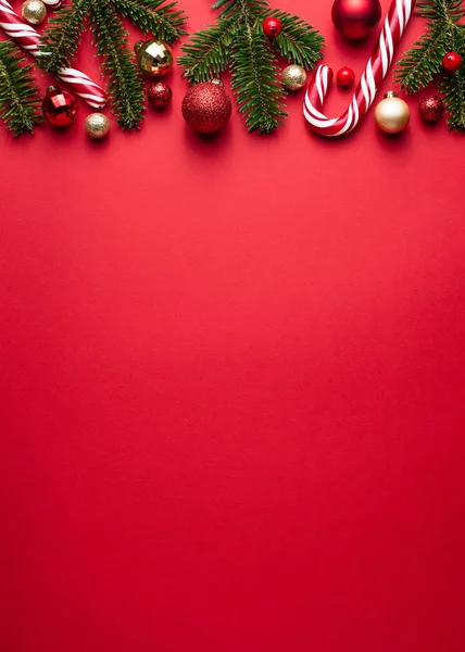 Feliz Natal fundo vertical — Fotografia de Stock