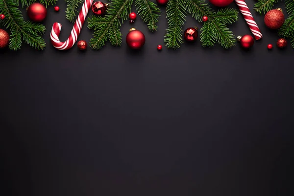 Black christmas banner Stock Photos, Royalty Free Black christmas