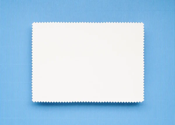 Note Paper su sfondo blu — Foto Stock