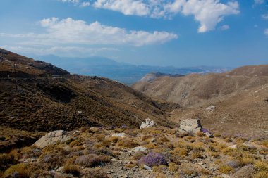 Heraclion bölge ekosistem kırsal manzaraya Crete, Yunanistan