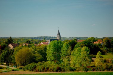 Alsace'deki / daki eski Fransız Köyü'nde görüntüleme