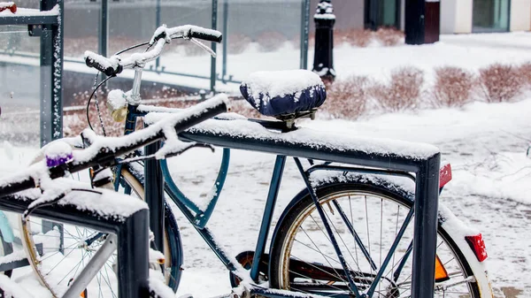 유럽에서 스타일 자전거 — 스톡 사진
