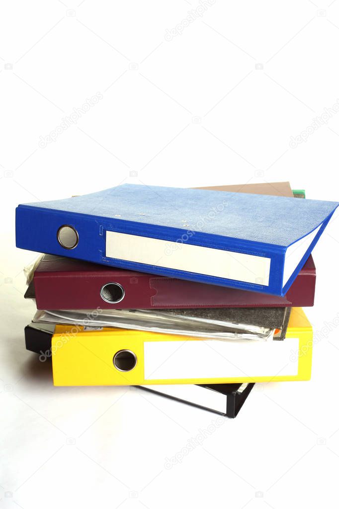 pile of  folders