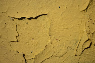 Sarıya boyanmış duvar boyası ile güzel bir arkaplan.