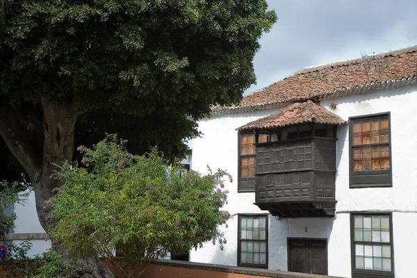 Krásné Historické Ulice Města Icod Los Vinos Kanárském Ostrově Tenerife — Stock fotografie