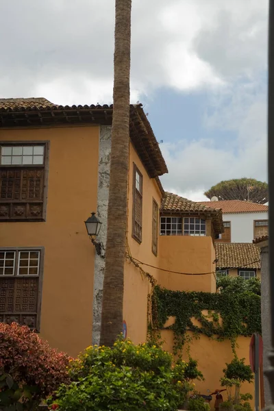 Belas Ruas Históricas Cidade Icod Los Vinos Ilha Canária Tenerife — Fotografia de Stock