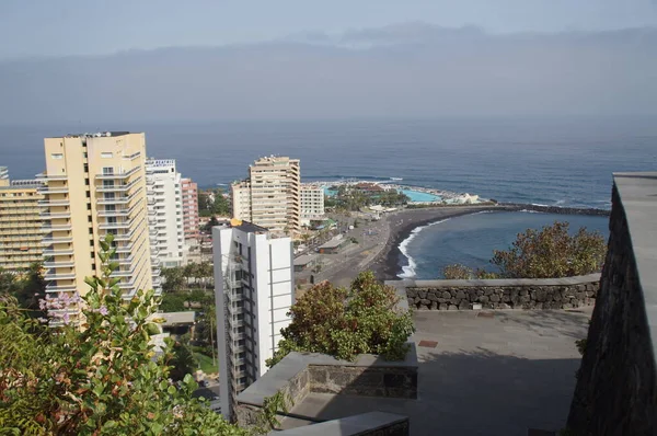 Bella Vista Dall Alto Della Città Spagnola Sull Isola Canaria — Foto Stock