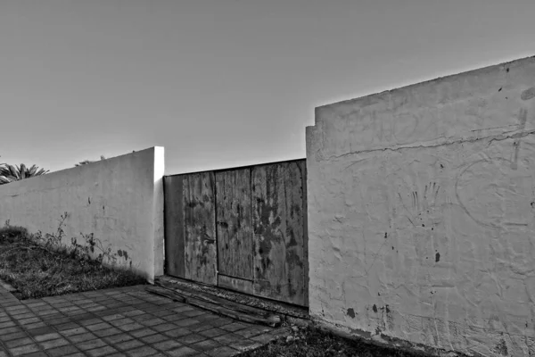 Den Vackra Staden Corralejo Den Spanska Kanarieöarna Fuerteventura Varm Semesterdag — Stockfoto