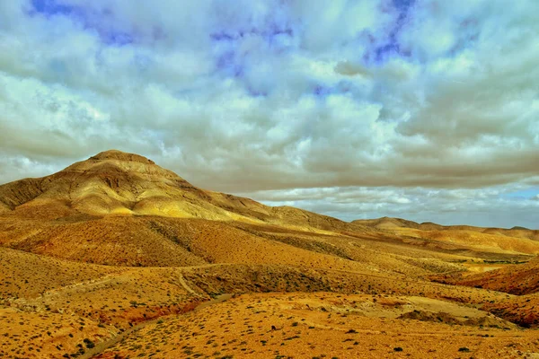 Schöne Leere Geheimnisvolle Berglandschaft Aus Dem Zentrum Der Kanarischen Insel — Stockfoto