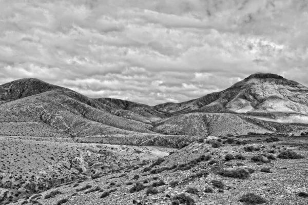 Bela Paisagem Montanhosa Misteriosa Vazia Centro Ilha Canária Fuerteventura Espanhol — Fotografia de Stock