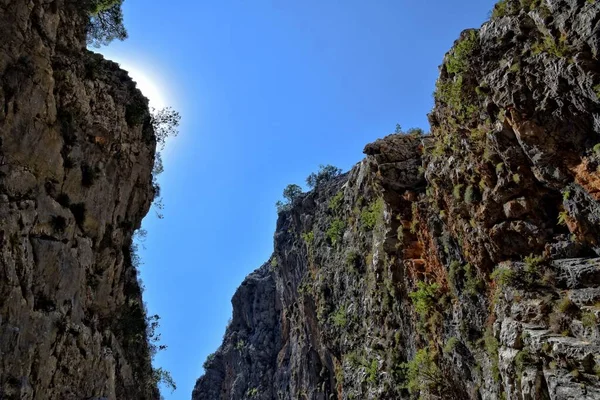 Een Prachtig Natuurlijk Wild Landschap Turkse Bergen Met Een Interessante — Stockfoto