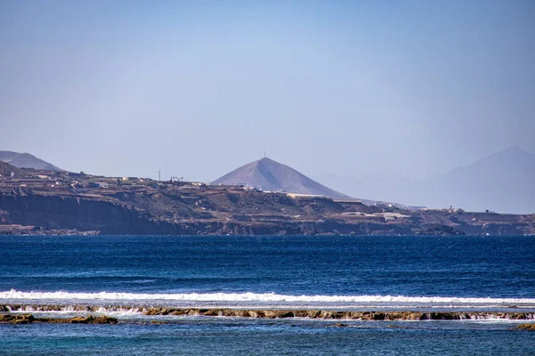 Bellissimo Paesaggio Balneare Caldo Nella Capitale Dell Isola Spagnola Delle — Foto Stock