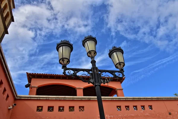 Όμορφη Πόλη Του Corralejo Στην Ισπανική Canary Island Fuerteventura Μια — Φωτογραφία Αρχείου