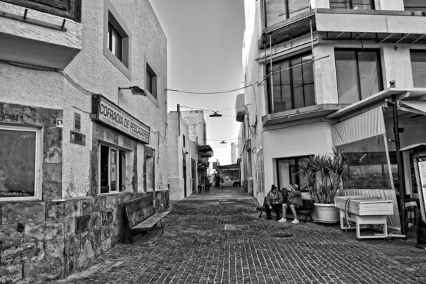 Bellissima Città Corralejo Sull Isola Spagnola Delle Canarie Fuerteventura Una — Foto Stock