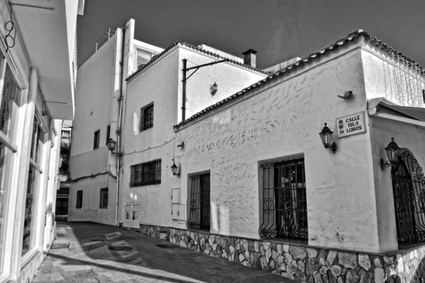 Die Wunderschöne Stadt Corralejo Auf Der Spanischen Kanareninsel Fuerteventura Einem — Stockfoto