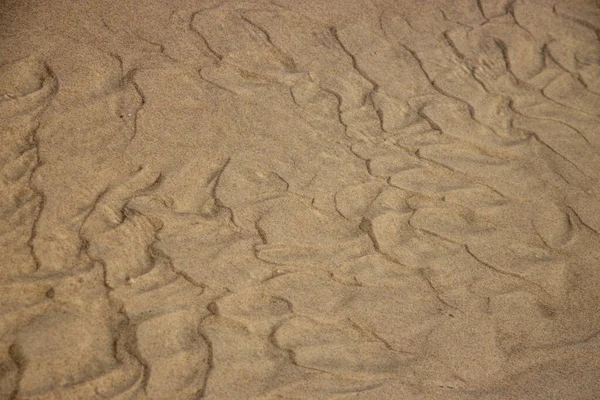 Крупним Планом Оригінальний Фон Золотого Піску Пляжі — стокове фото