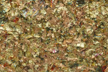 bir karmaşa içinde altın dilimiyle Full frame duvar kağıdı