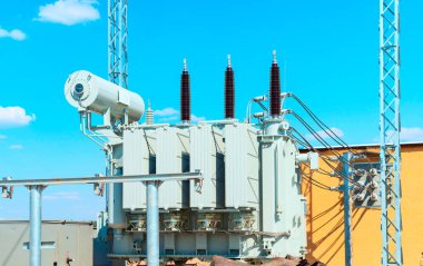 110 elektrik trafo merkezi kV yüksek voltaj transformatörü 