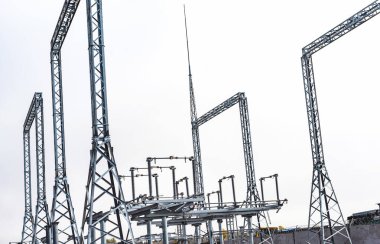 Yeni bir enerji santrali inşaatı