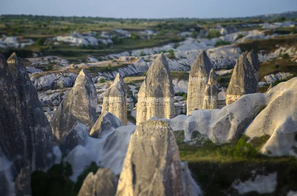 Rochers Ressemblant Des Champignons Cappadoce Turquie — Photo