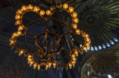 Antika avize - Ayasofya Müzesi, Istanbul, Türkiye