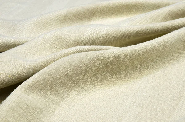 Tejido Jacquard Beige Claro Lana Viscosa — Foto de Stock