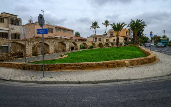 ニコシア 2017 古い給水水道はニコシア キプロスの首都に位置し キプロスで最古の水道は — ストック写真