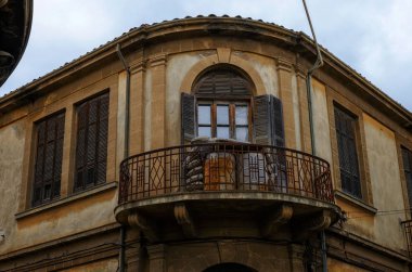 Nicosia / BM tampon bölge / Şubat 2017 yılında alınan Lefkoşa BM tampon bölge kısımlarını gösteren resim.