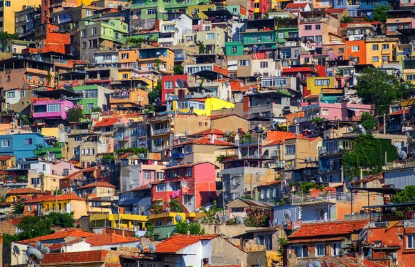 Izmir Vista Panorámica Ciudad Desde Edificio Ciudad Izmir Tercera Ciudad —  Fotos de Stock