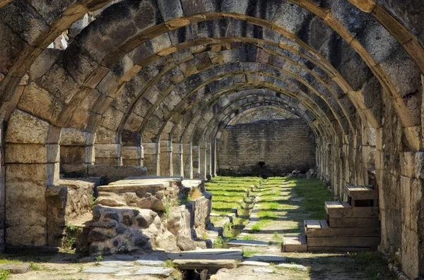 Smyrna antik şehir Izmir, Türkiye'de Agora