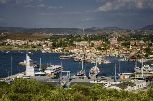 Sigacik Izmir Turecko Pohled Marina Slunečný Den — Stock fotografie