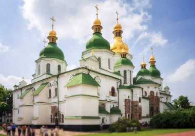 St. Sophia Katedrali Kiev içinde bir olağanüstü mimari anıt, Kiev Fransızca olduğunu Katedral şehrin en iyi bilinen yerler ve Ukrayna'da ilk mirası biridir