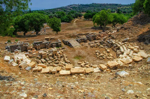 Ruinas Antigua Ciudad Teos Sigacik Seferihisar Izmir Turquía —  Fotos de Stock