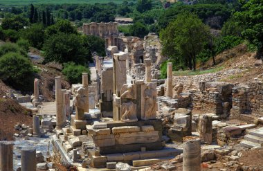 Türkiye'de Efes antik kenti kalıntıları