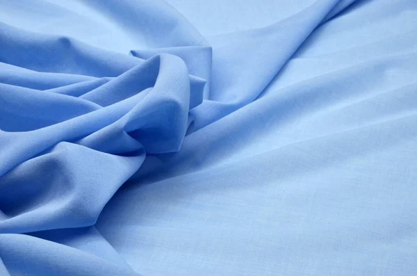 Tejido Viscosa Color Azul — Foto de Stock