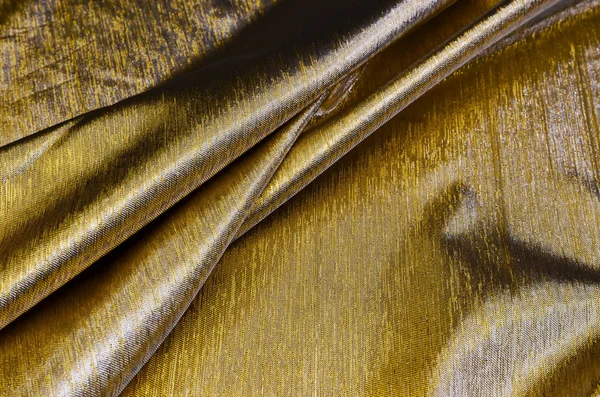 Fabric of golden color