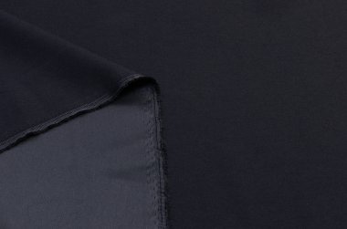 Giysiler için siyah kumaş