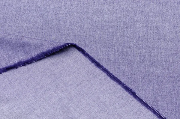 Cotton fabric denim, blue for shirts