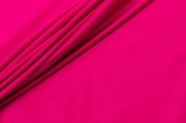 棉织物 紫红色缎子 — 图库照片
