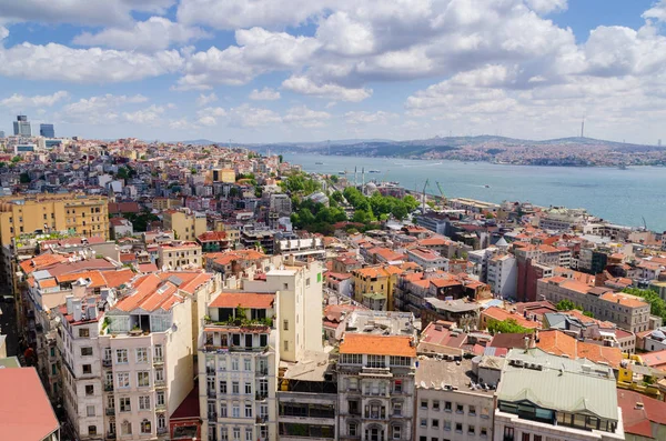 Vista panorámica de Estambul desde la Torre Galata —  Fotos de Stock