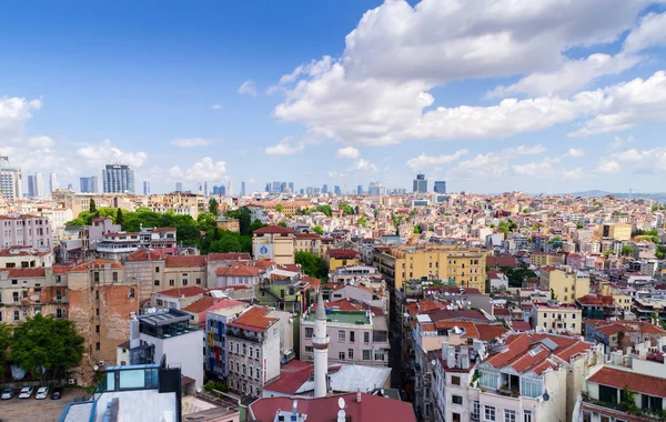 Панорамний вид на Стамбул з вежа Галата — стокове фото