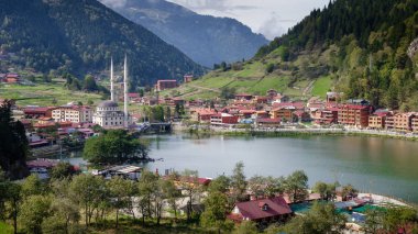 Uzungol dağı üzerindeki cami, Trabzon, Türkiye