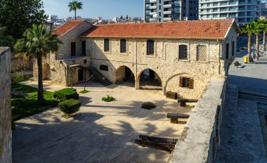 Kıbrıs'ın Larnaka sahilinde ki Fort