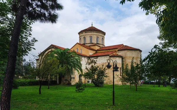 Trabzon Turcja Października 2018 Hagia Sophia Ayasofya Trabzon — Zdjęcie stockowe