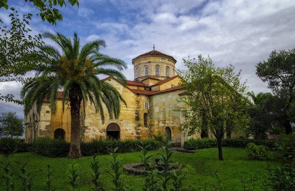 Turcja Trabzon Kościół Hagia Sophia Grecki Kościół Prawosławny Obecny Dzień — Zdjęcie stockowe