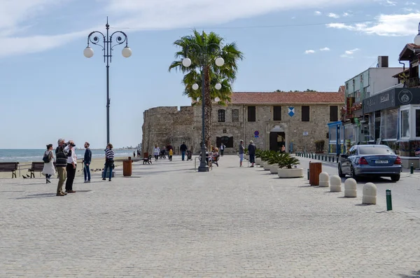 Março 2017 Chipre Larnaca Larnaca Quay Dia Ensolarado Março 2017 — Fotografia de Stock