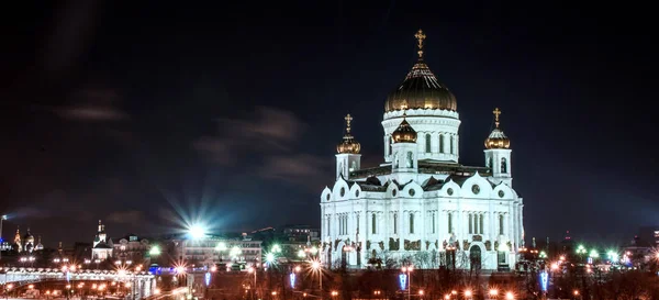 Veduta Del Tempio Cristo Salvatore Mosca Russia — Foto Stock