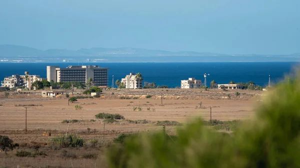 Chipre Famagusta Cidade Fantasma Varosha Outubro 2019 — Fotografia de Stock