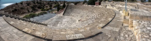 Histórico Teatro Romano Kourion Isla Chipre Limassol —  Fotos de Stock
